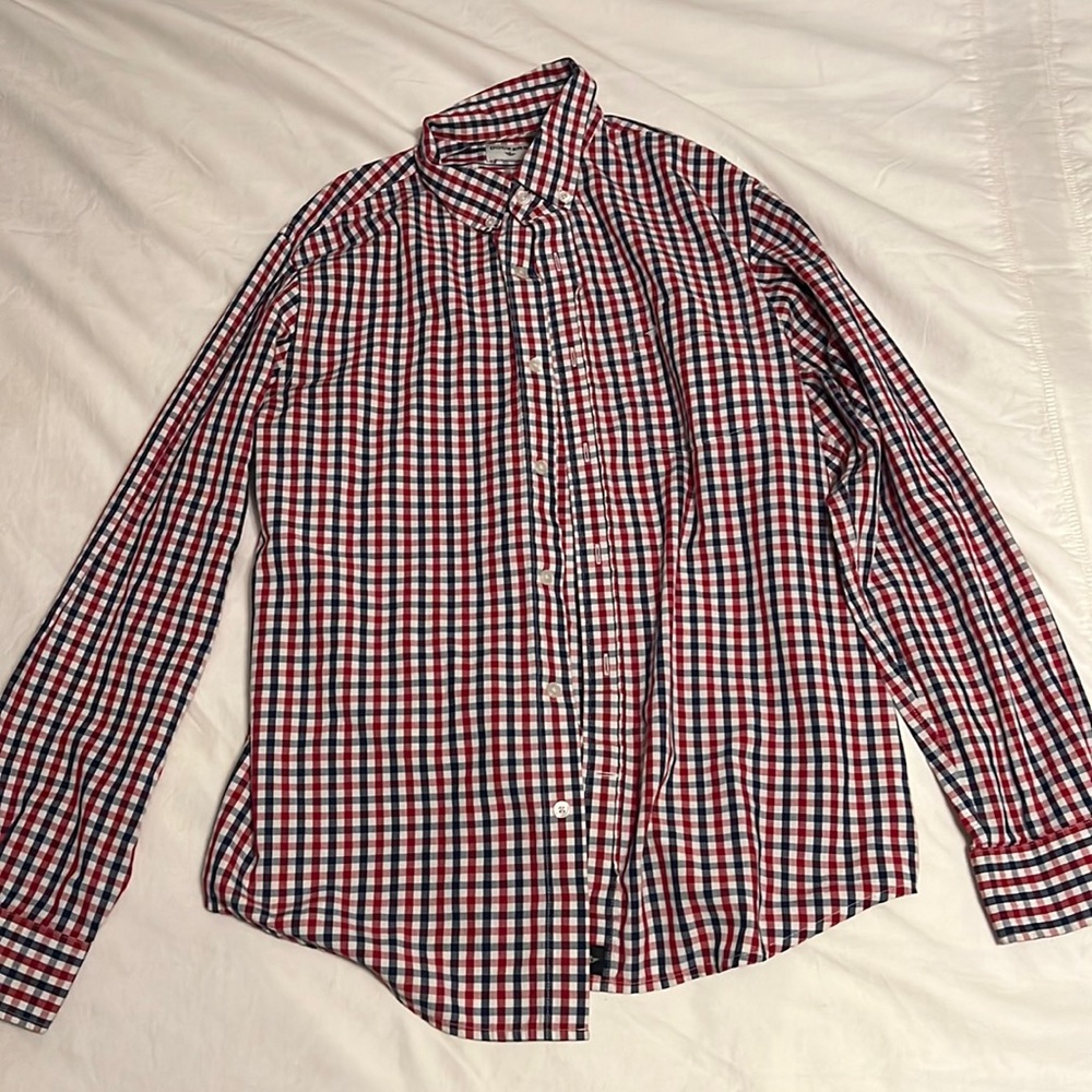 Men’s M Dockers Long-sleeve Polo Shirt